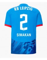 RB Leipzig Mohamed Simakan #2 Kolmaspaita 2023-24 Lyhythihainen